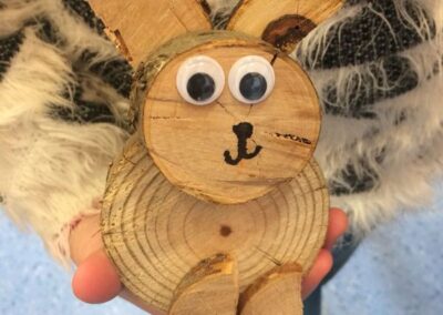 Hasen aus Holz
