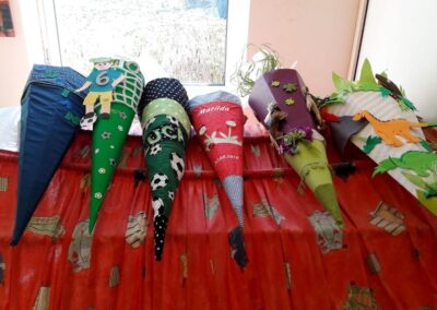 Schultüten nach der Einschulung