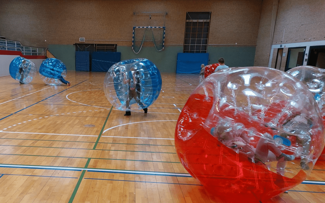 Bubble Bälle für den Spielefundus von OGS & Pappelino