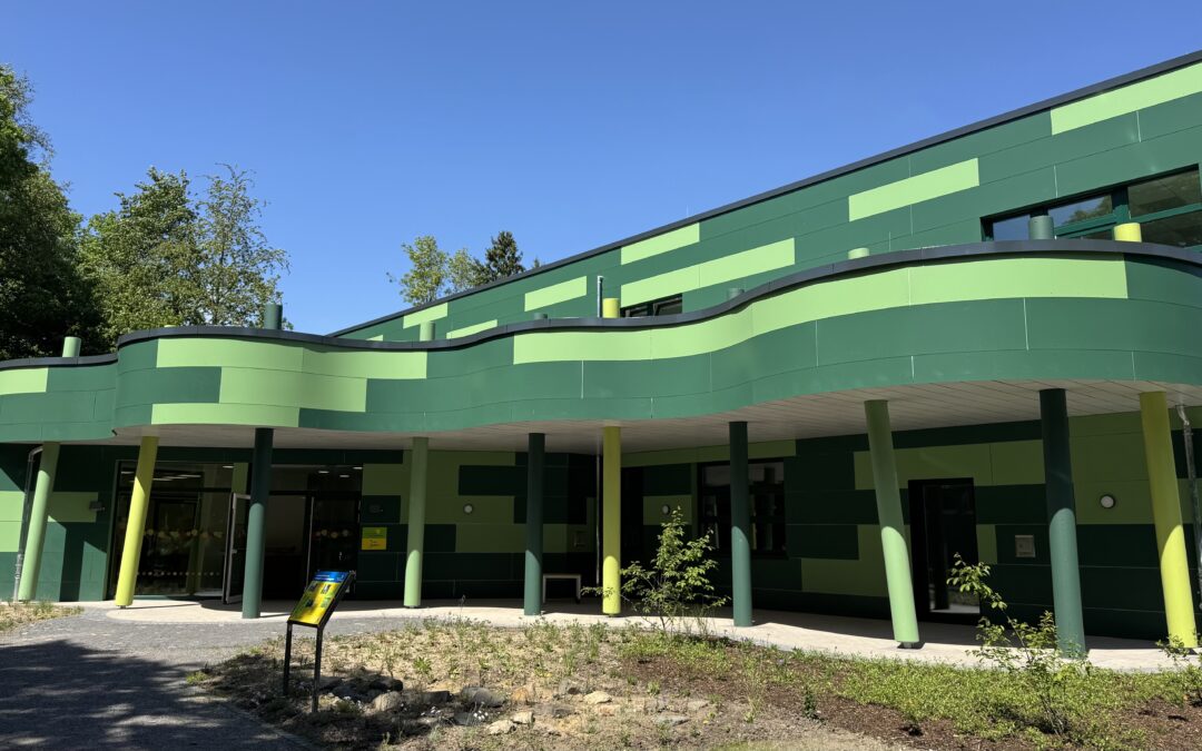 Einzug in den Neubau