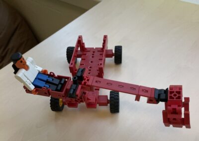 Kranführer mit Fischertechnik