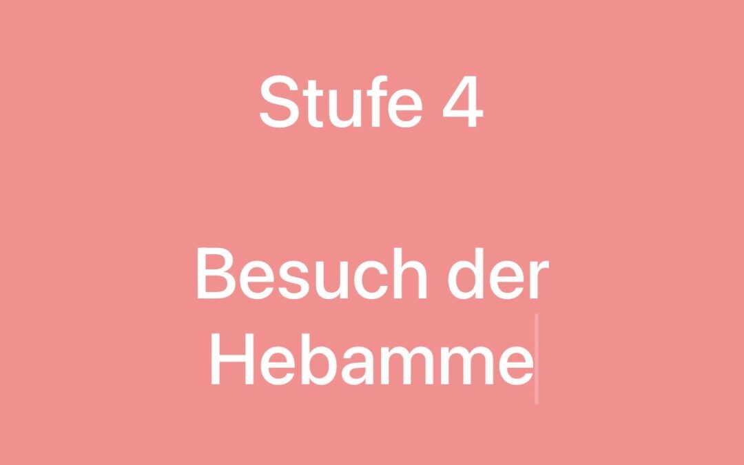 Ein Hebamme zu Besuch